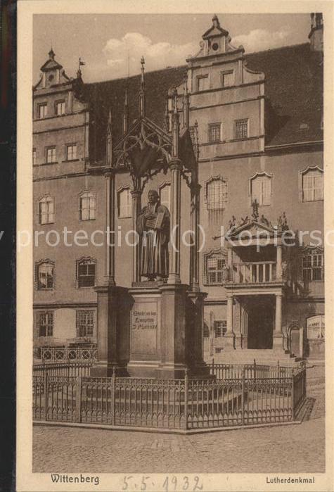 Luther Martin Denkmal Wittenberg
