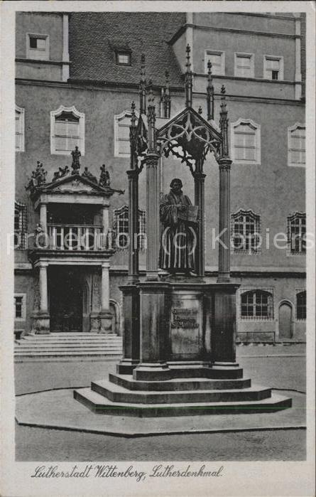 Luther Martin Denkmal Wittenberg