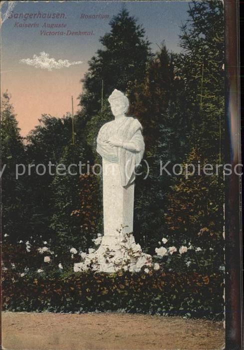 Auguste Victoria Kaiserin Denkmal Sangerhausen Rosarium
