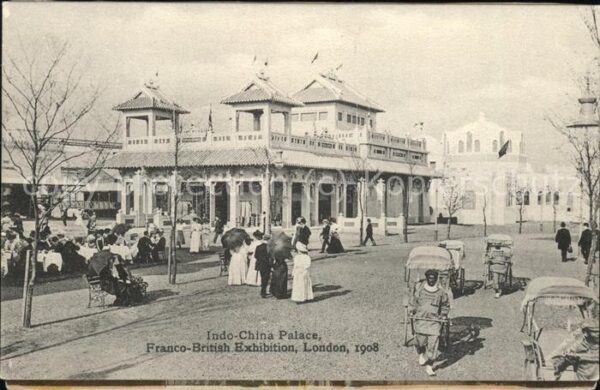 Exhibition Franco-British London 1908 Indo-China Palace