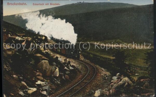 Brockenbahn Eckerloch Brocken