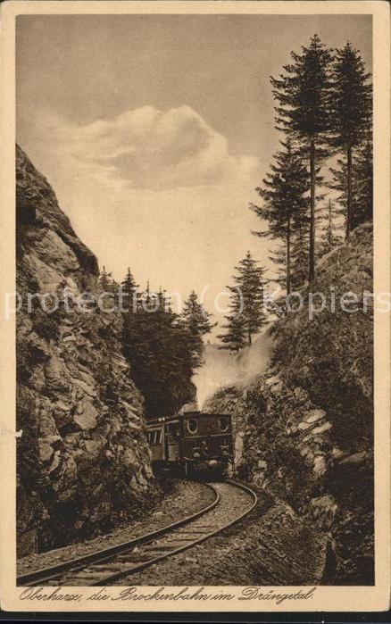 Brockenbahn Drängetal Oberharz