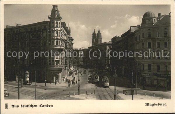 Strassenbahn Magdeburg Hasselbachplatz