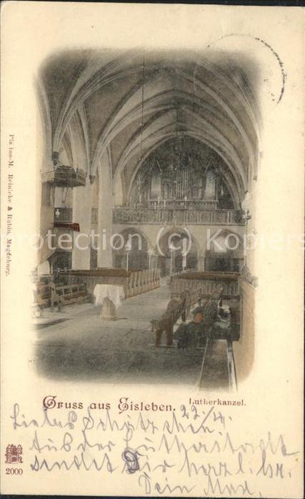 Kirchenorgel Eisleben Lutherkanzel