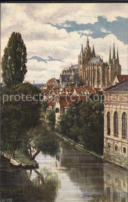 Verlag WIRO Wiedemann Nr. 2351 A Erfurt Dom