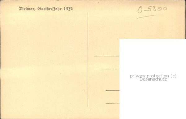 Goethe Johann Wolfgang von Weimar – Bild 2