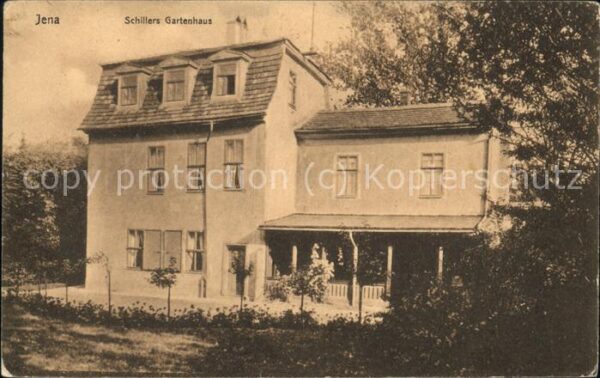 Schiller Friedrich Jena Gartenhaus