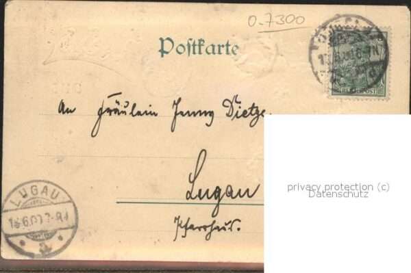 Blumen Döbeln Prägedruck – Bild 2