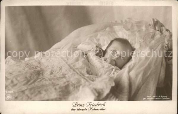 Adel Preussen Prinz Friedrich Hohenzoller