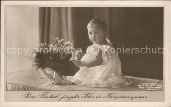 Adel Preussen Prinz Friedrich