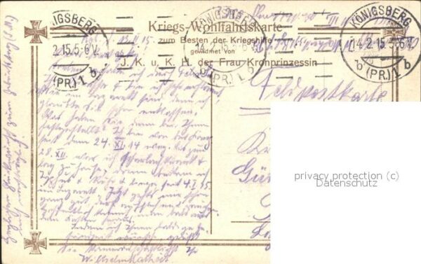 Adel Preussen Prinz Friedrich in Feldgrau – Bild 2