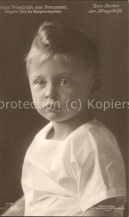 Adel Preussen Prinz Friedrich