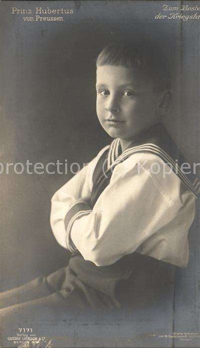 Adel Preussen Prinz Hubertus