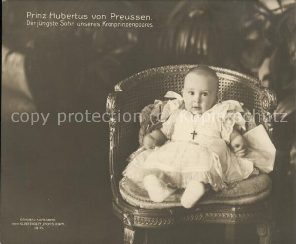 Adel Preussen Prinz Hubertus
