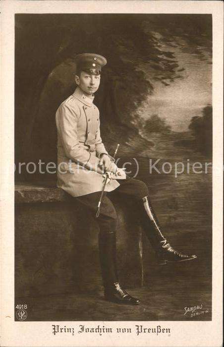 Adel Preussen Prinz Joachim