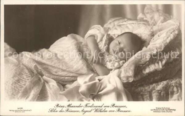 Adel Preussen Prinz Alexander Ferdinand