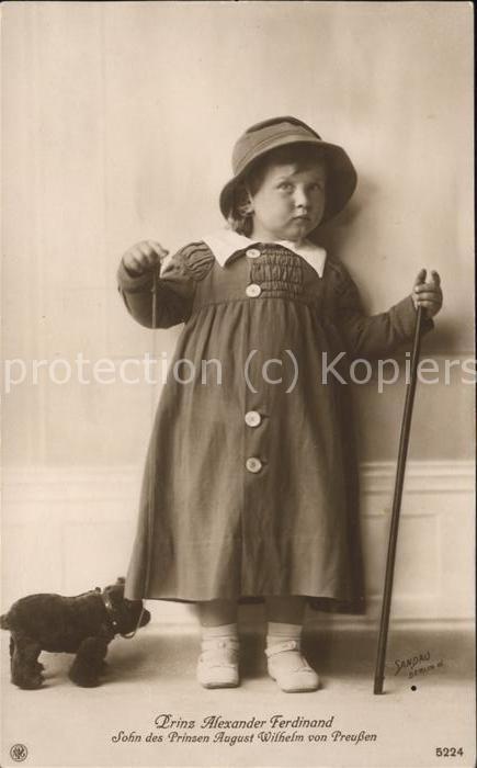 Adel Preussen Prinz Alexander Ferdinand