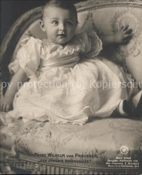 Adel Preussen Prinz Wilhelm