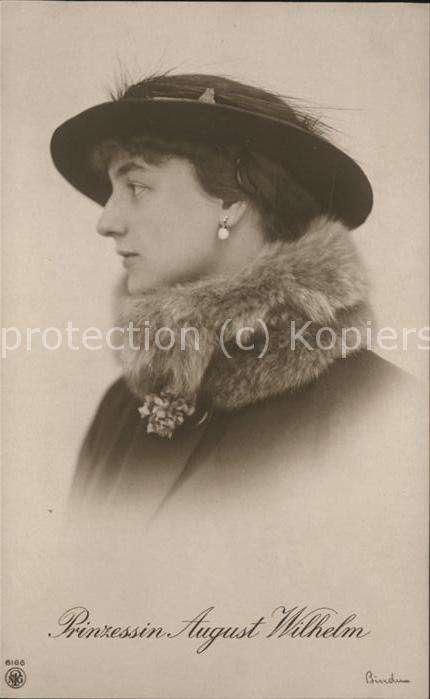 Adel Preussen Prinzessin August Wilhelm