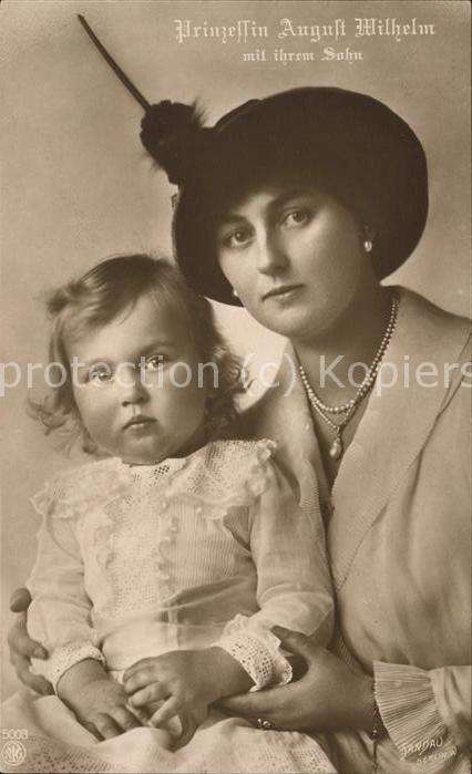 Adel Preussen Prinzessin August Wilhelm