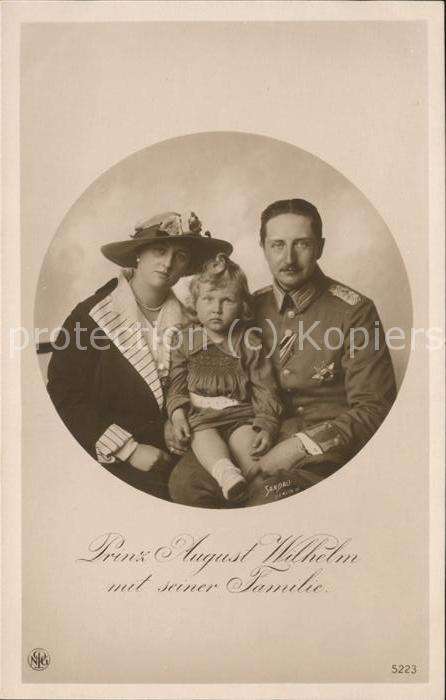 Adel Preussen Prinz August Wilhelm