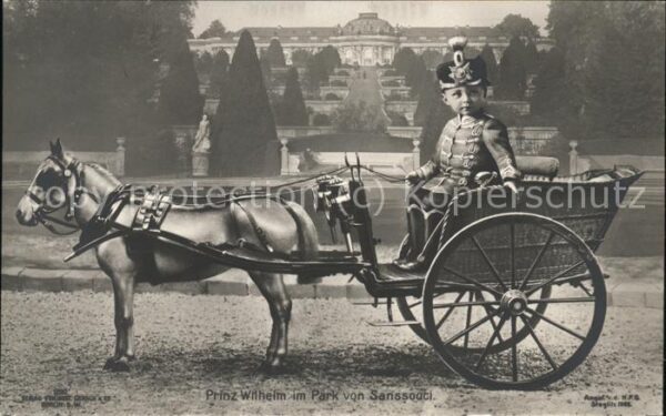 Adel Preussen Prinz Wilhelm Park Sanssouci Pferdekuts