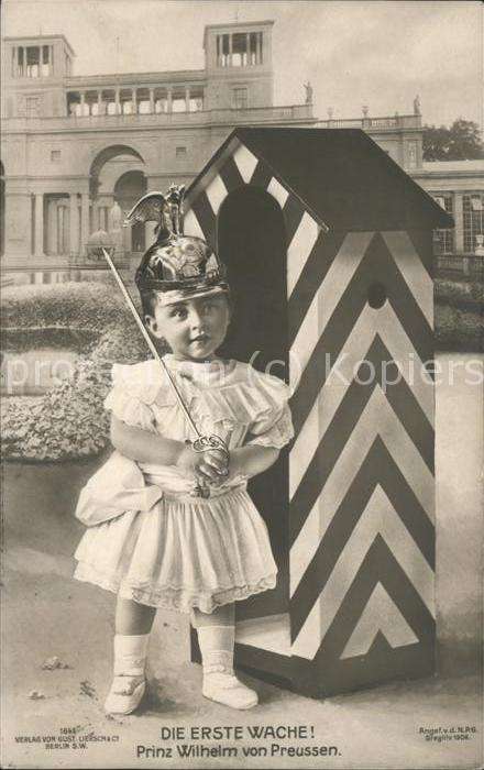 Adel Preussen Prinz Wilhelm Wache