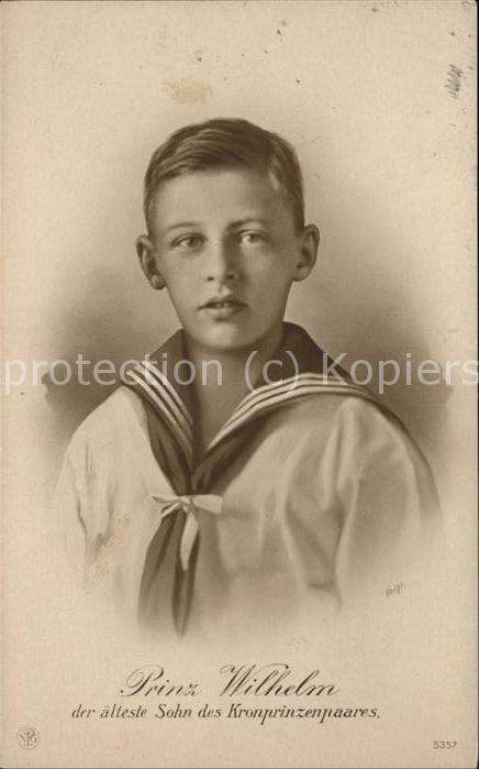 Adel Preussen Prinz Wilhelm