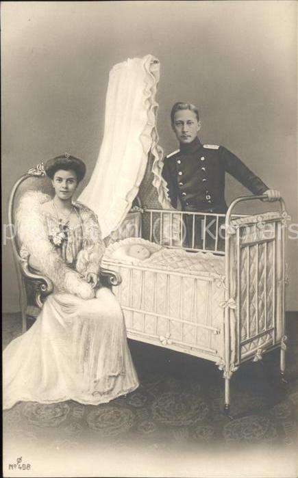 Adel Preussen Kronprinzenpaar  Wilhelm Cecilie