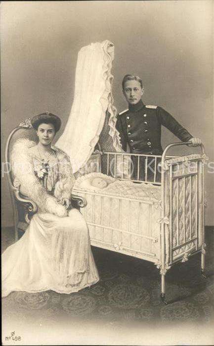 Adel Preussen Kronprinzenpaar Wilhelm Cecilie