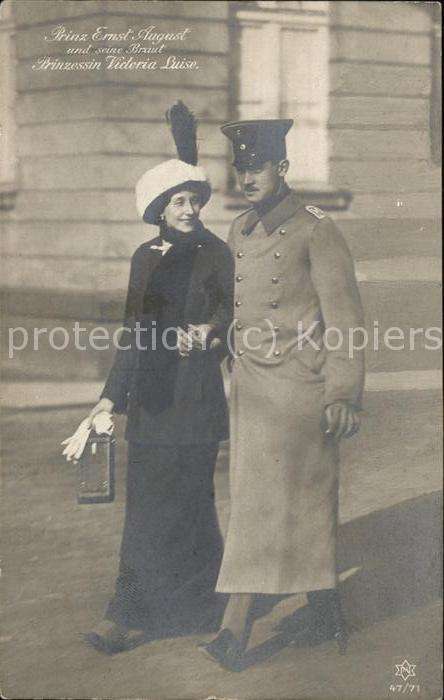 Adel Preussen Prinz Ernst August Prinzessin Victoria