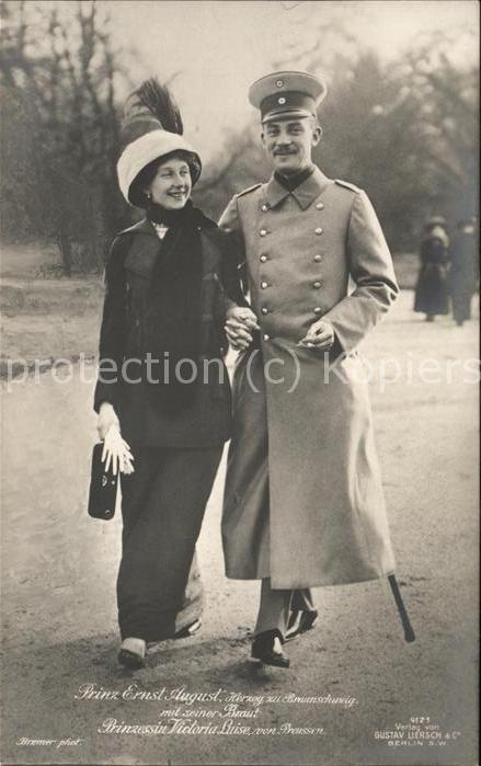 Adel Braunschweig Prinz Ernst August Prinzessin Victoria