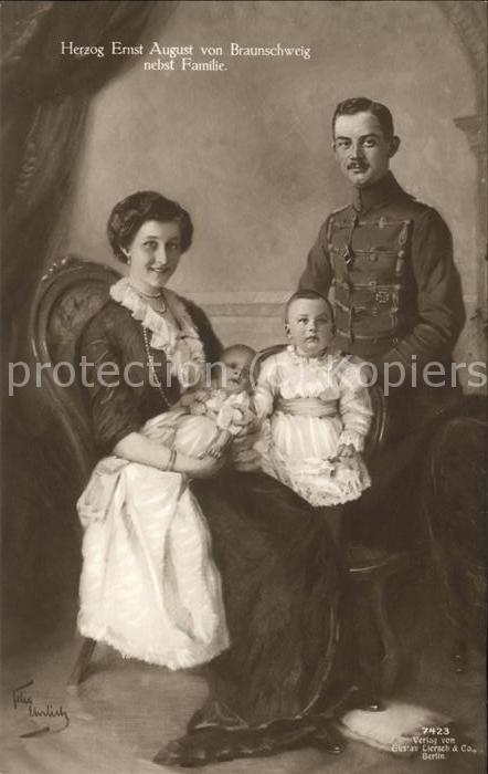 Adel Braunschweig Herzog Ernst August Familie
