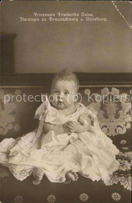 Adel Braunschweig Lüneburg Prinzessin Friederike Luise