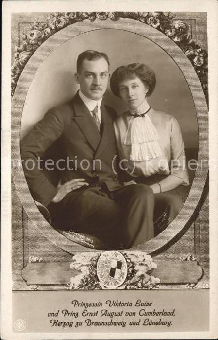 Adel Braunschweig Prinzessin Viktoria-Luise Prinz Ernst A