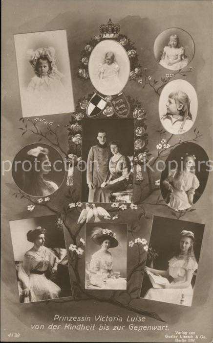 Adel Preussen Prinzessin Victoria Luise Kindheit bis