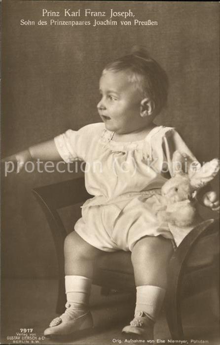 Adel Preussen Prinz Karl Franz Joseph