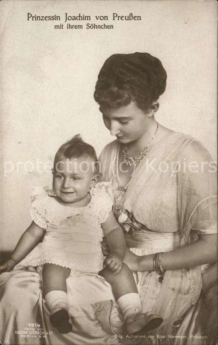 Adel Preussen Prinzessin Joachim