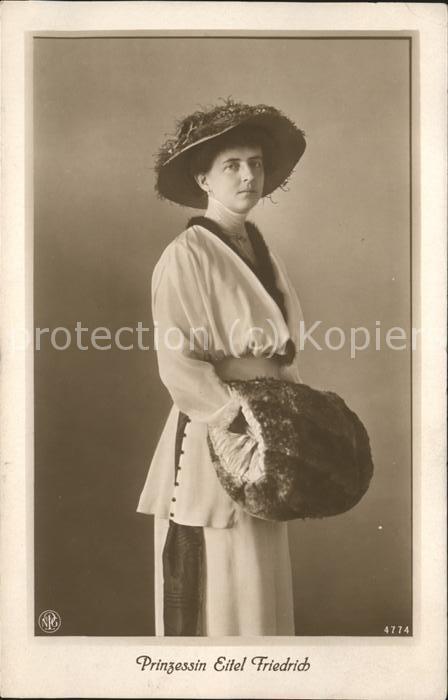 Adel Preussen Prinzessin Eitel Friedrich
