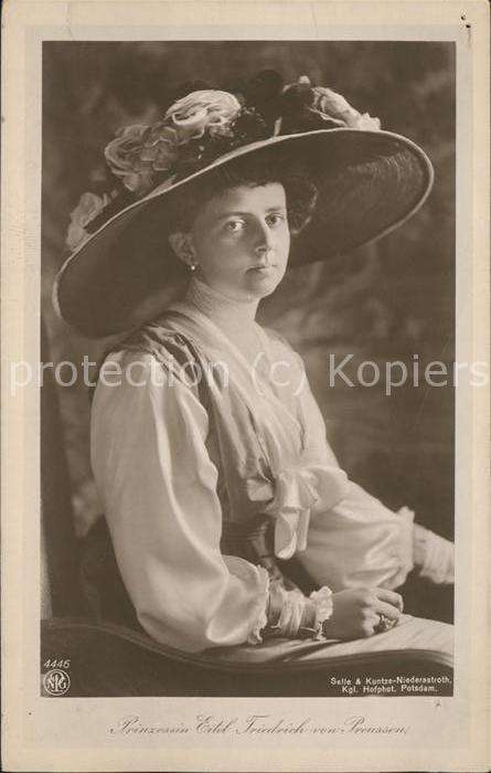 Adel Preussen Prinzessin Eitel Friedrich