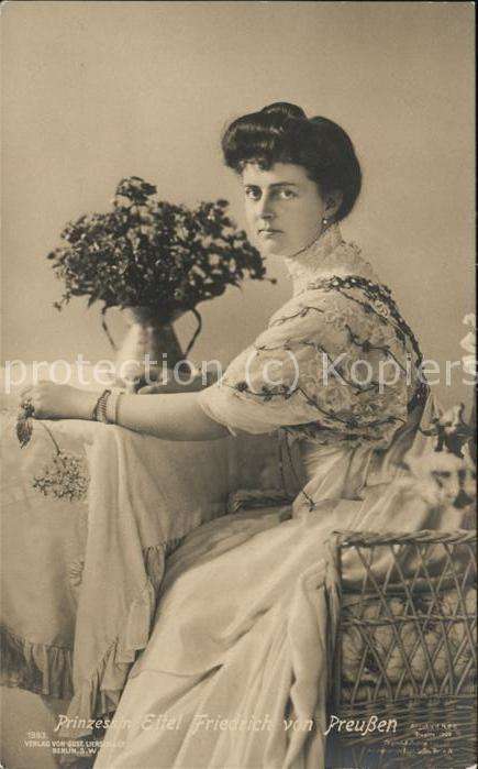 Adel Preussen Prinzessin Eitel Friedrich