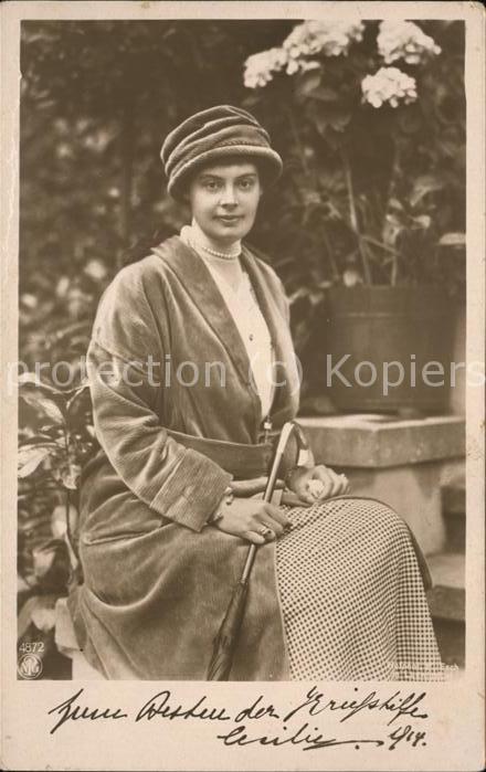 Adel Preussen Kronprinzessin Cecilie