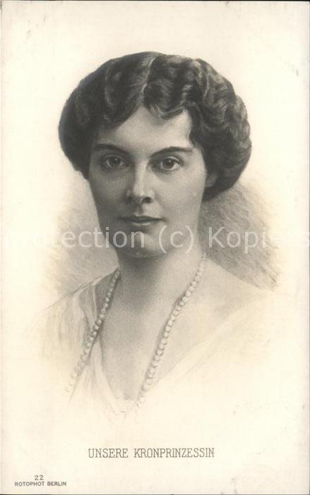 Adel Preussen Kronprinzessin Cecilie