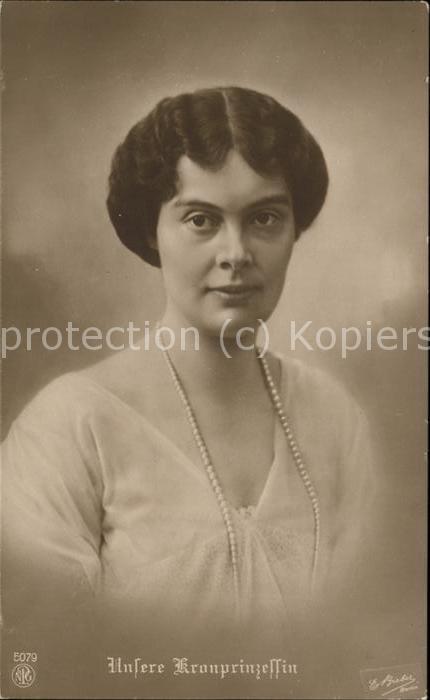 Adel Preussen Kronprinzessin Cecilie
