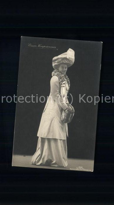 Adel Preussen Kronprinzessin Cecilie Verlag-Liersch N