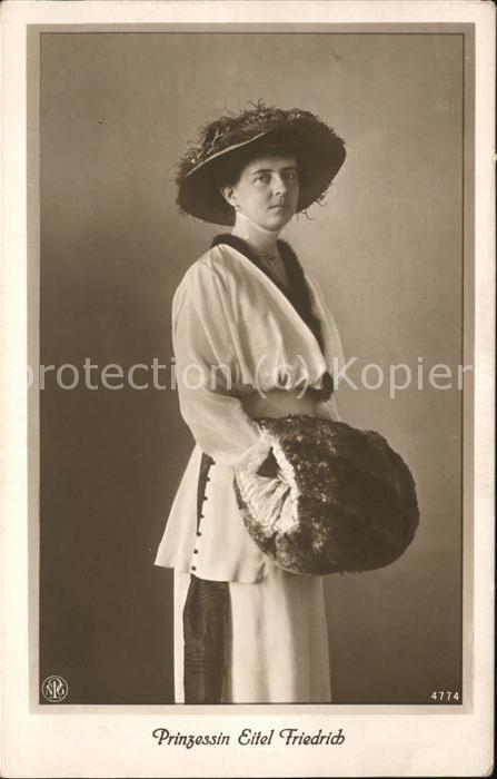 Adel Preussen Prinzessin Eitel Friedrich