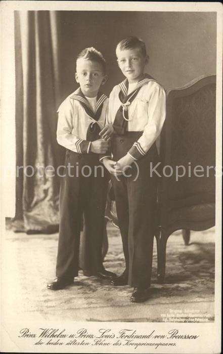 Adel Preussen Prinz Wilhelm Prinz Louis Ferdinand