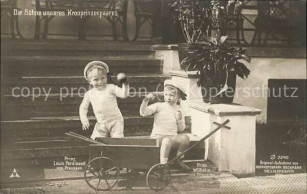 Adel Preussen Prinz Louis Ferdinand Prinz Wilhelm