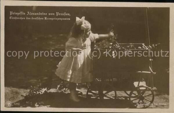 Adel Preussen Prinzessin Alexandrine