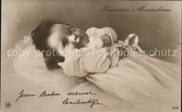 Adel Preussen Prinzessin Alexandrine
